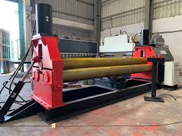 Plate rolling machine